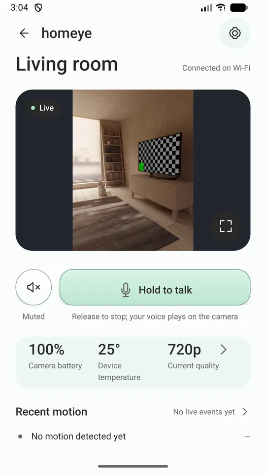Homeye: Old Phone Security Cam