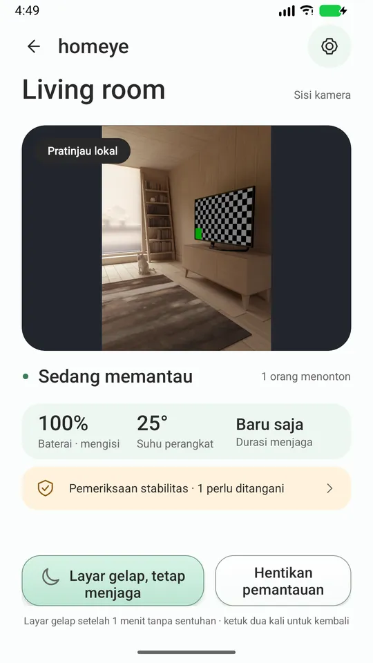Homeye: Kamera dari HP Bekas